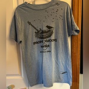 Medium Imagine Dragons Shirt from Hard Rock Cafe Niagara Falls NY